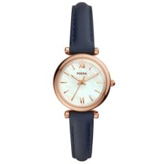 FOSSIL FES4502 LACİVERT DERİ KORDON BAYAN KOL SAATİ