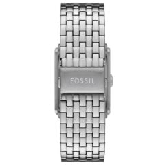 FOSSIL FFS6008 DİKDÖRTGEN ROMA RAKAMLI ÇELİK ERKEK KOL SAATİ