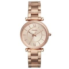 FOSSIL FES4301 ROSE GOLD TAŞLI BAYAN KOL SAATİ