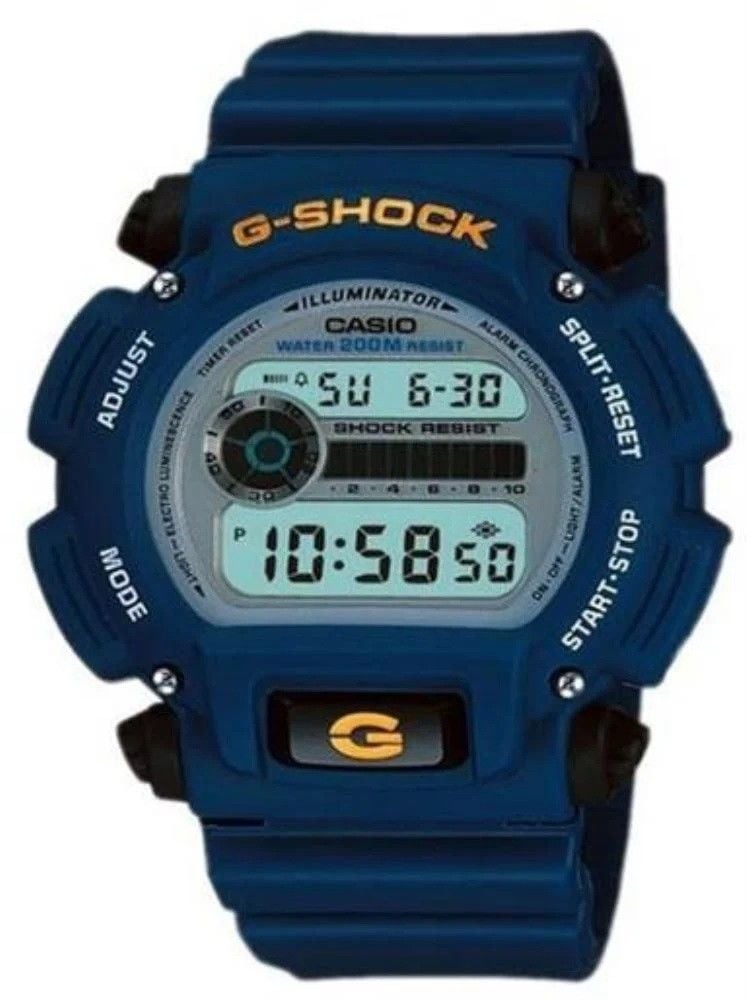 CASIO G-SHOCK DW-9052-2VDR LACİVERT SİLİKON KORDON DİJİTAL ERKEK KOL SAATİ