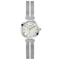 GUESS GUGW0471L1 HASIR KORDON TAŞLI KADIN KOL SAATİ