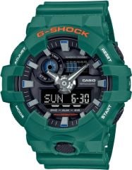 CASIO G-SHOCK GA-700SC-3ADR YEŞİL SİLİKON KORDON ANALOG/DİJİTAL ERKEK KOL SAATİ