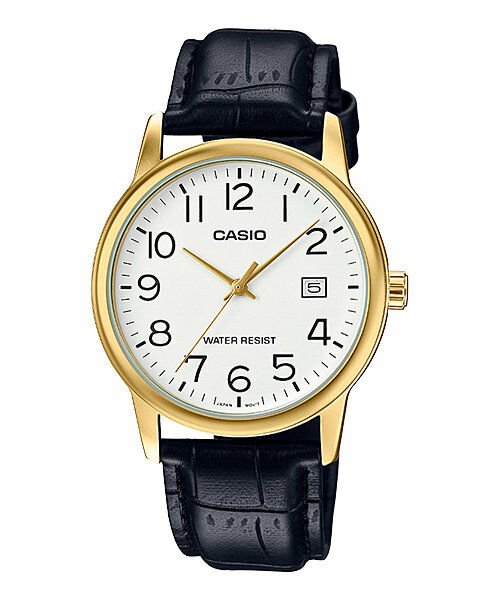 CASIO MTP-V002GL-7B2UDF RAKAMLI TAKVİMLİ DERİ ERKEK KOL SAATİ