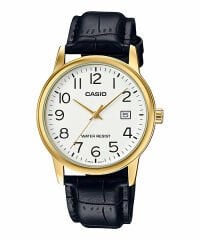 CASIO MTP-V002GL-7B2UDF RAKAMLI TAKVİMLİ DERİ ERKEK KOL SAATİ