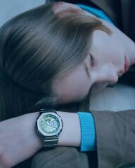 CASIO G-SHOCK GM-2110D-3ADR YEŞİL KADRAN ANALOG/DİJİTAL ÇELİK ERKEK KOL SAATİ