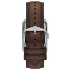 FOSSIL FFS6012 KAHVERENGİ DERİ KORDON DİKDÖRTGEN ERKEK KOL SAATİ