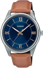 CASIO MTP-V005L-2B5UDF TABA DERİ KORDON ERKEK KOL SAATİ