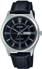 CASIO MTP-V006L-1CUDF SİYAH DERİ KORDON ERKEK KOL SAATİ