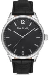 PIERRE CARDIN PC800101F103 SİYAH DERİ KORDON ERKEK KOL SAATİ