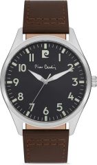 PIERRE CARDIN PC800601F11 KAHVERENGİ DERİ KORDON ERKEK KOL SAATİ