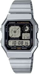 CASIO A130WE-1ADF RETRO DİJİTAL KARE UNISEX KOL SAATİ