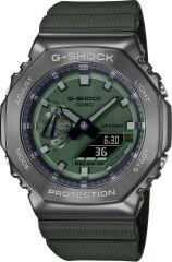 CASIO G-SHOCK GM-2100B-3ADR YEŞİL SİLİKON KORDON ANALOG/DİJİTAL ERKEK KOL SAATİ
