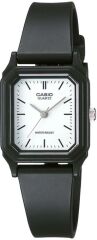 CASIO LQ-142-7EDF SİYAH SİLİKON KORDON DİKDÖRTGEN KADIN KOL SAATİ