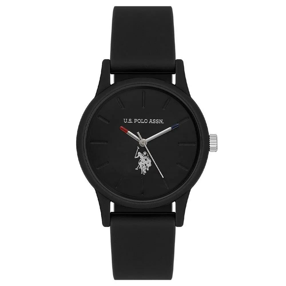 U.S. POLO ASSN. USPA2089-02 SİYAH SİLİKON KORDON KADIN KOL SAATİ