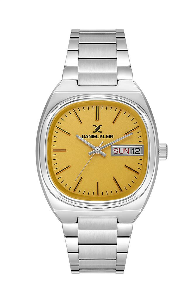 DANIEL KLEIN DK102-DK.1.13751-2 SARI KADRAN METAL ERKEK KOL SAATİ
