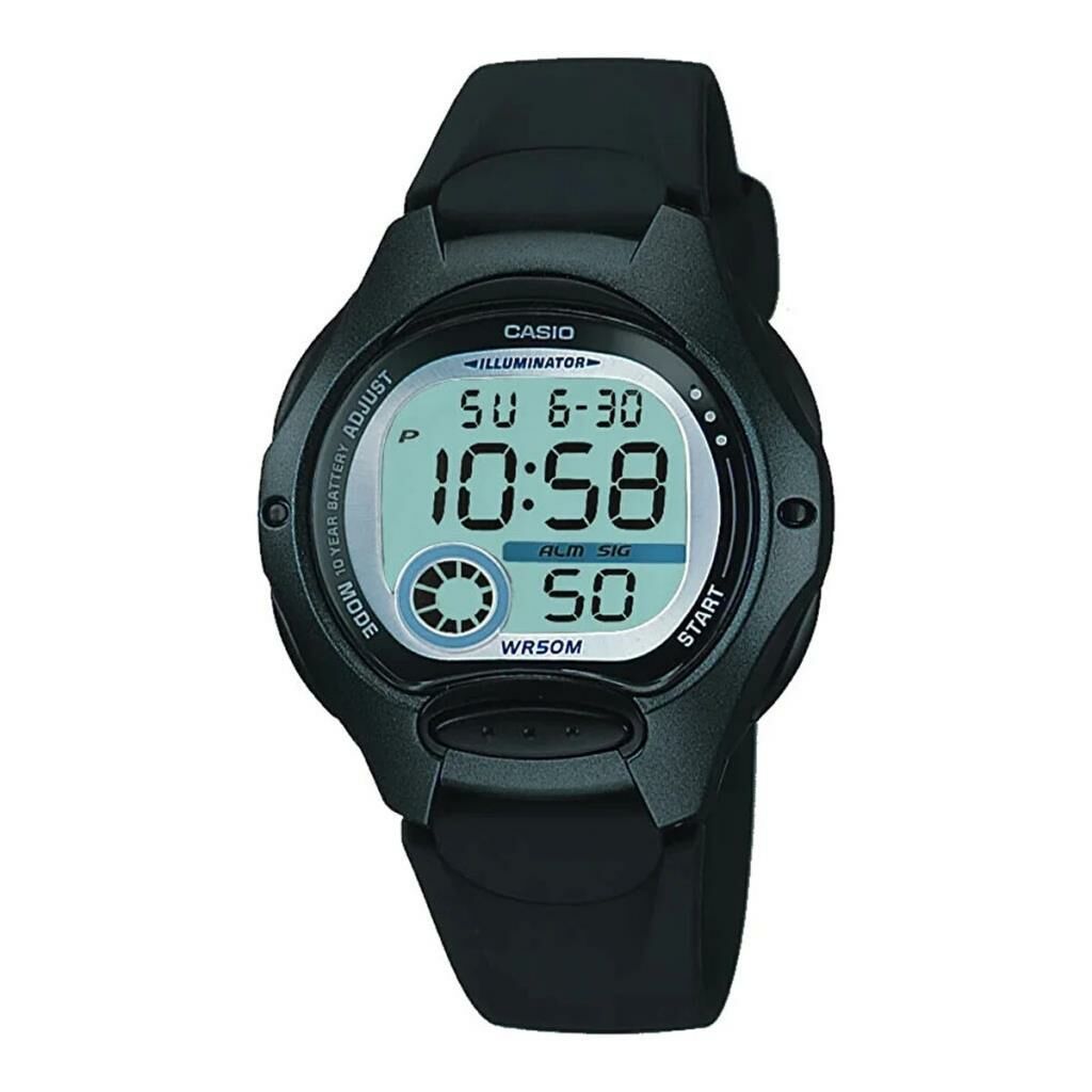 CASIO LW-200-1BVDF ALARMLI IŞIKLI DİJİTAL ÇOCUK KOL SAATİ