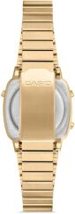 CASIO LA670WGA-9DF ALTIN KAPLAMA RETRO BAYAN KOL SAATİ