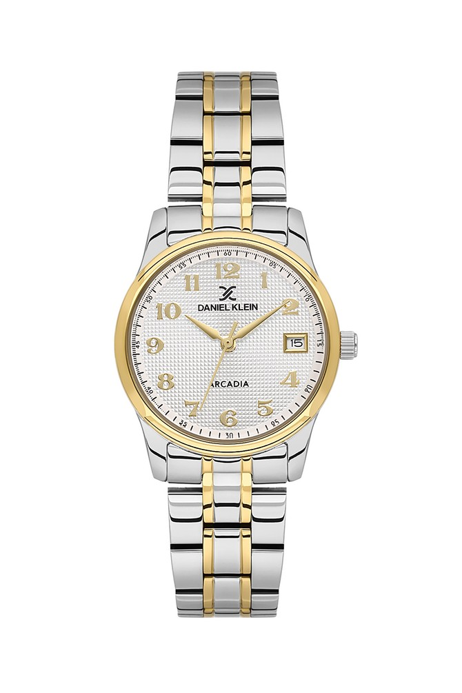 DANIEL KLEIN DK102-DK.1.14049-3 ALTIN KAPLAMA RAKAMLI KADIN KOL SAATİ