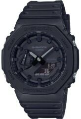 CASIO G-SHOCK GA-2100-1A1DR SİYAH SİLİKON KORDON ANALOG/DİJİTAL ERKEK KOL SAATİ