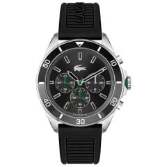 LACOSTE LAC2011152 SİYAH SİLİKON KORDON ERKEK KOL SAATİ