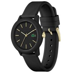 LACOSTE LAC2001212 SİYAH SİLİKON KORDON KADIN KOL SAATİ