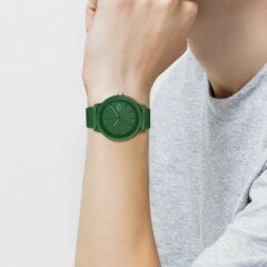 LACOSTE LAC2011170 YEŞİL SİLİKON KORDON UNISEX KOL SAATİ