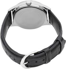 CASIO MTP-V006L-1B2UDF SİYAH DERİ KORDON RAKAMLI ERKEK KOL SAATİ