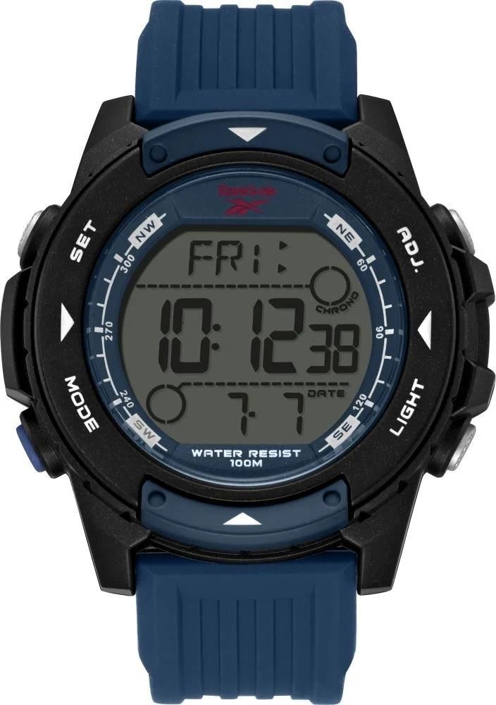 REEBOK RV-BRK-G9-PBIT-WT DİJİTAL LACİVERT SİLİKON ERKEK KOL SAATİ