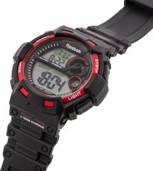 REEBOK RV-PAT-G9-PBPB-WR DİJİTAL SİYAH SİLİKON ERKEK KOL SAATİ