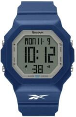 REEBOK RV-TRU-U9-PNPN-WW DİJİTAL LACİVERT SİLİKON KORDON KARE ERKEK KOL SAATİ