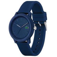 LACOSTE LAC2011172 LACİVERT SİLİKON KORDON UNISEX KOL SAATİ