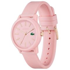 LACOSTE LAC2001213 PEMBE SİLİKON KORDON KADIN KOL SAATİ