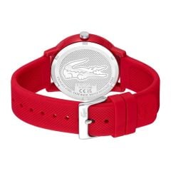 LACOSTE LAC2011173 KIRMIZI SİLİKON KORDON UNISEX KOL SAATİ