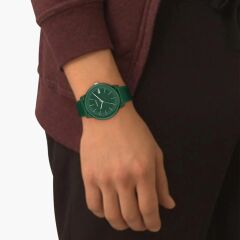 LACOSTE LAC2011238 YEŞİL SİLİKON KORDON UNISEX KOL SAATİ