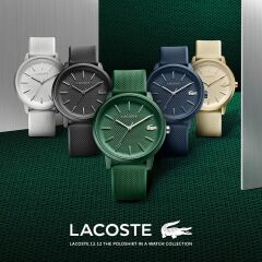 LACOSTE LAC2011238 YEŞİL SİLİKON KORDON UNISEX KOL SAATİ