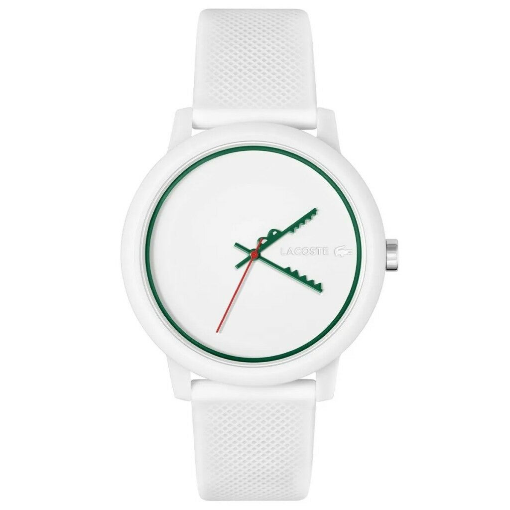 LACOSTE LAC2011308 BEYAZ SİLİKON KORDON UNISEX KOL SAATİ