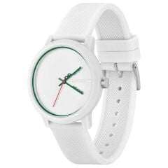 LACOSTE LAC2011308 BEYAZ SİLİKON KORDON UNISEX KOL SAATİ