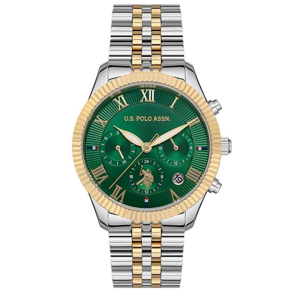 U.S. POLO ASSN. USPA2040-08 ALTIN KAPLAMA KADIN KOL SAATİ