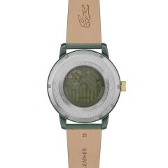 LACOSTE LAC2011384 YEŞİL DERİ KORDON PİLSİZ OTOMATİK ERKEK KOL SAATİ