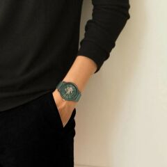 LACOSTE LAC2011384 YEŞİL DERİ KORDON PİLSİZ OTOMATİK ERKEK KOL SAATİ
