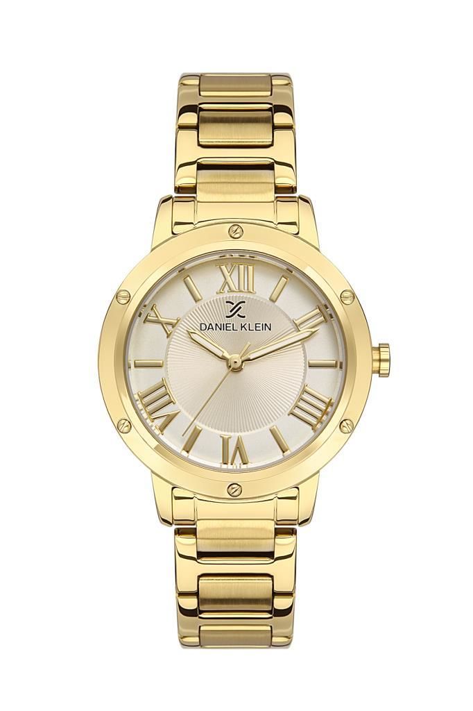 DANIEL KLEIN DK102-DK.1.13498-5 ALTIN KAPLAMA KADIN KOL SAATİ