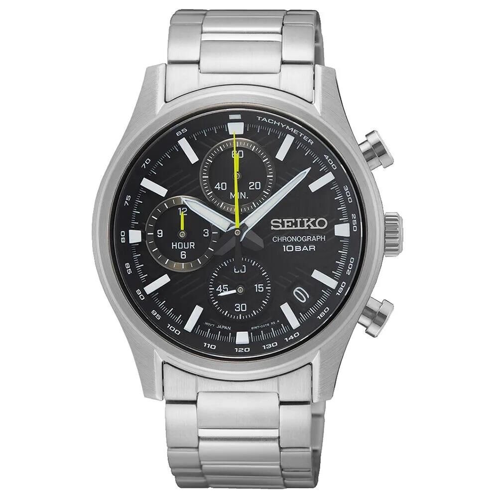 SEIKO SSB419P CHRONOGRAPH SAFİR CAM ÇELİK ERKEK KOL SAATİ