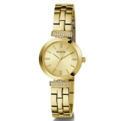 GUESS GUGW0762L2 ALTIN KAPLAMA TAŞLI KADIN KOL SAATİ