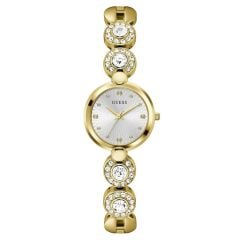 GUESS GUGW0757L2 ALTIN KAPLAMA TAŞLI KADIN KOL SAATİ