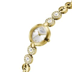 GUESS GUGW0757L2 ALTIN KAPLAMA TAŞLI KADIN KOL SAATİ