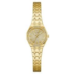 GUESS GUGW0931L2 ALTIN KAPLAMA TAŞLI KADIN KOL SAATİ