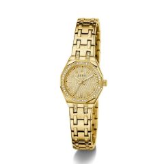 GUESS GUGW0931L2 ALTIN KAPLAMA TAŞLI KADIN KOL SAATİ