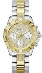 GUESS GUGW0771L3 ALTIN KAPLAMA TAŞLI KADIN KOL SAATİ