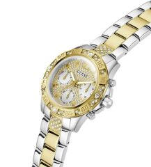 GUESS GUGW0771L3 ALTIN KAPLAMA TAŞLI KADIN KOL SAATİ