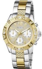 GUESS GUGW0771L3 ALTIN KAPLAMA TAŞLI KADIN KOL SAATİ